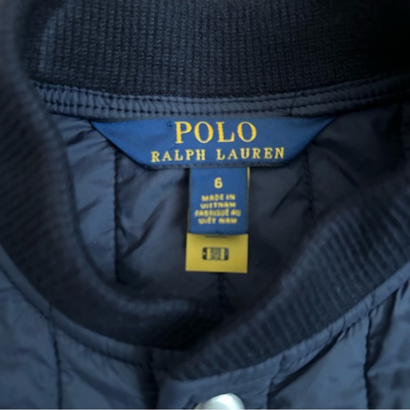 Ralph Lauren Varsity-Ow-Bom Jacket Navy - Picture 10 of 12